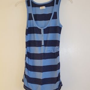 Old Navy Striped Blue Tank